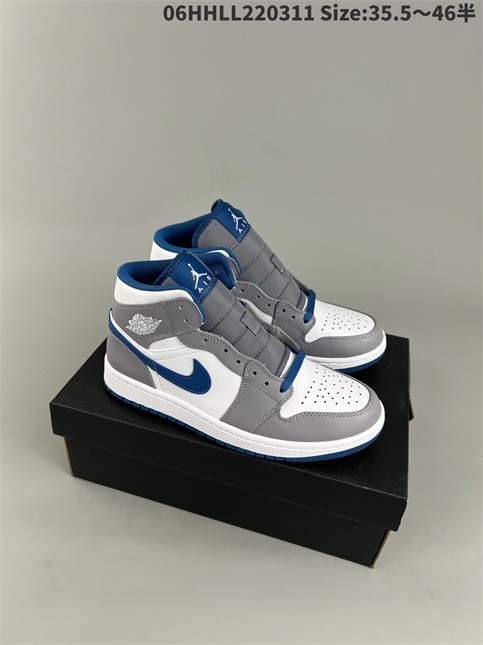 women air jordan 1 shoes HH 2023-3-21-008